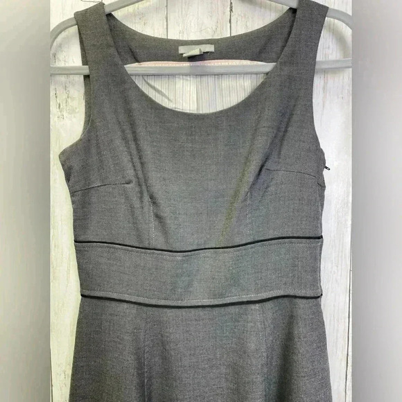 H&M A-Line Gray knee length dress size 6 - Picture 2 of 12
